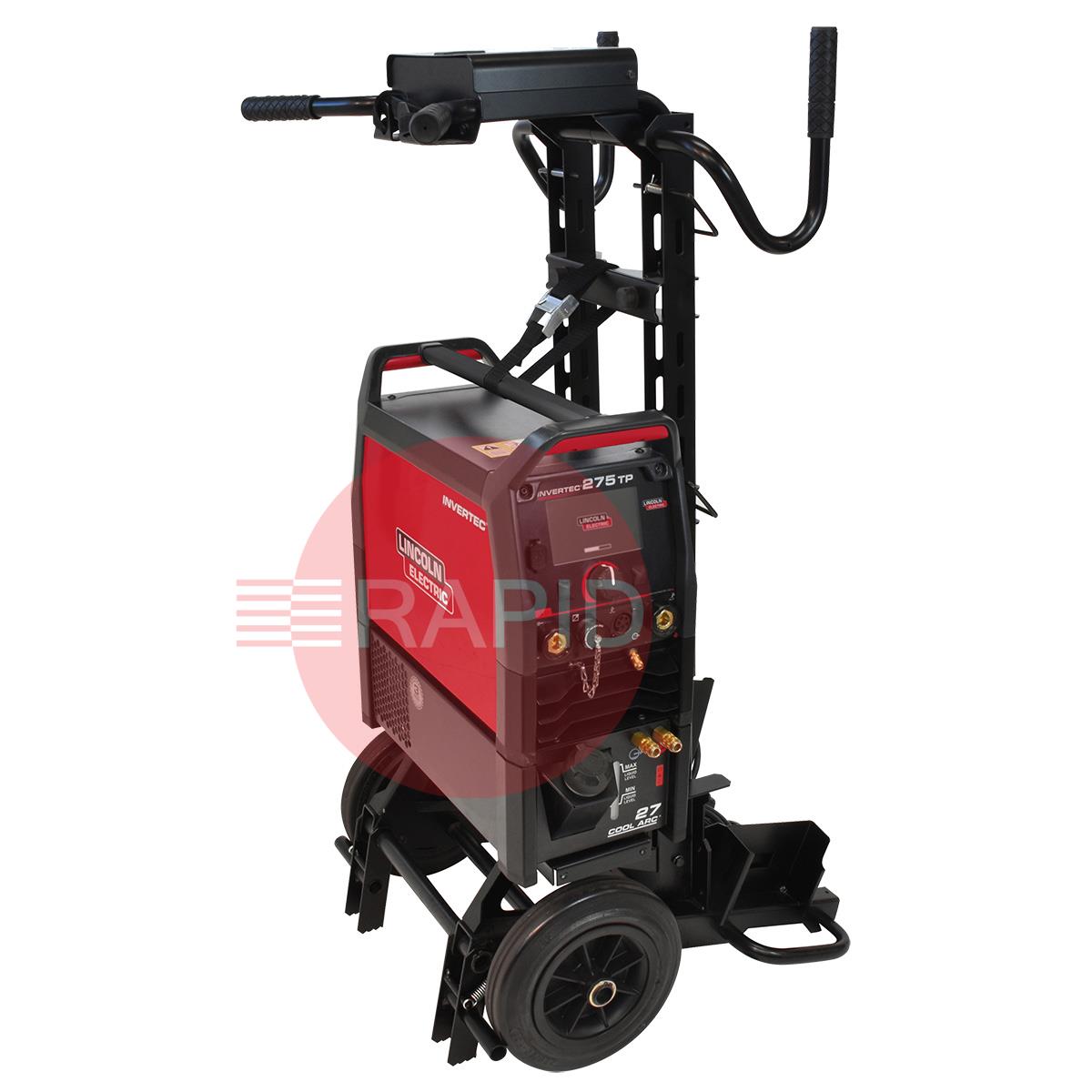 K14387-1WP  Lincoln Invertec 300TP DC TIG Inverter Welder Ready To Weld Water Cooled Package - 415v, 3ph