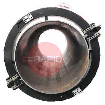 KPE  Key Plant Split Frame Pipe Cutting & Bevelling Electric Clamshell - 110/220v, 2 - 48 Range OD