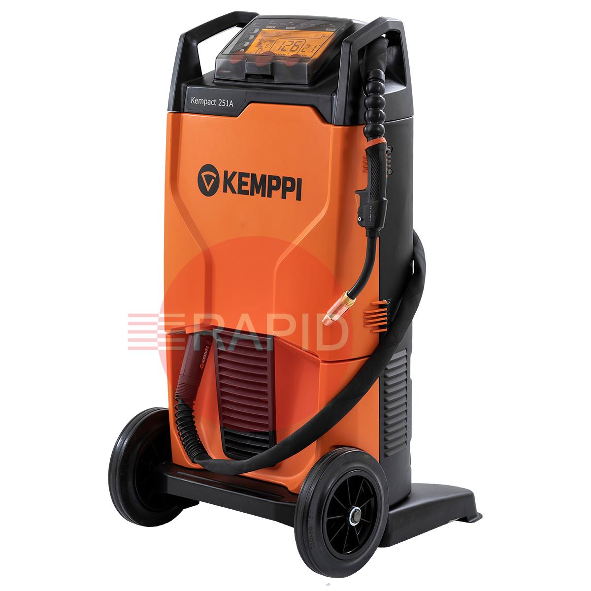 KempactRA-251A  Kemppi Kempact RA 251A, 250A 1 Phase 230v MIG Welder