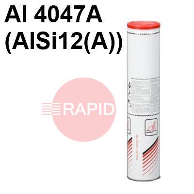 Lincoln-AlSi12  Lincoln AlSi12 Aluminium Electrodes, 2.0Kg Pack, Al 4047A (AlSi12(A))