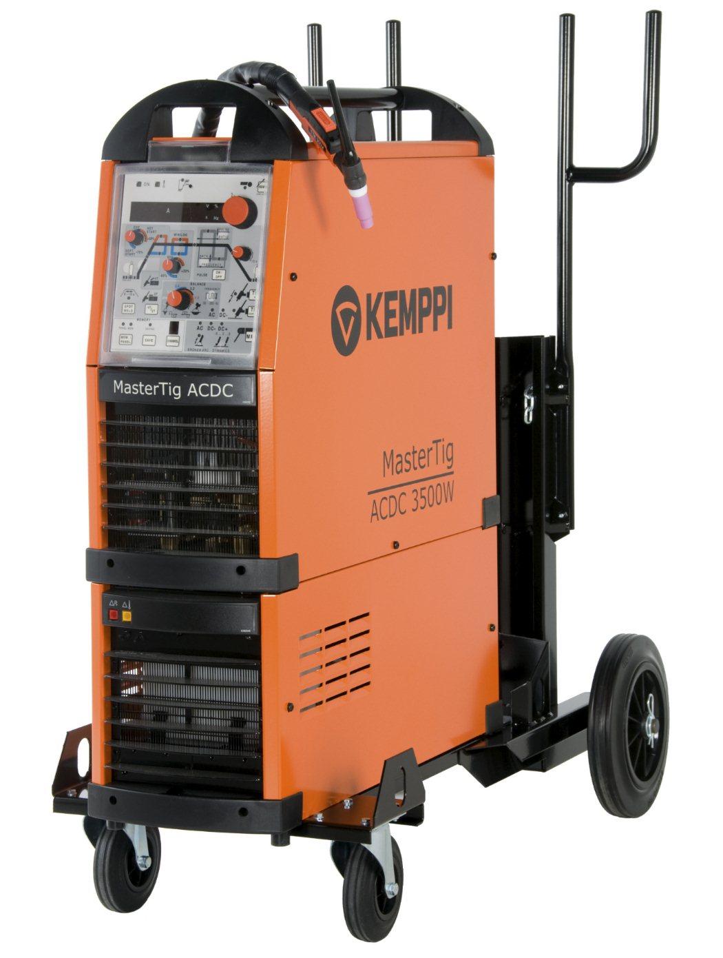 P0916 Kemppi MasterTig AC/DC 3500W Water Cooled Pulse Tig Package, 400v 3ph