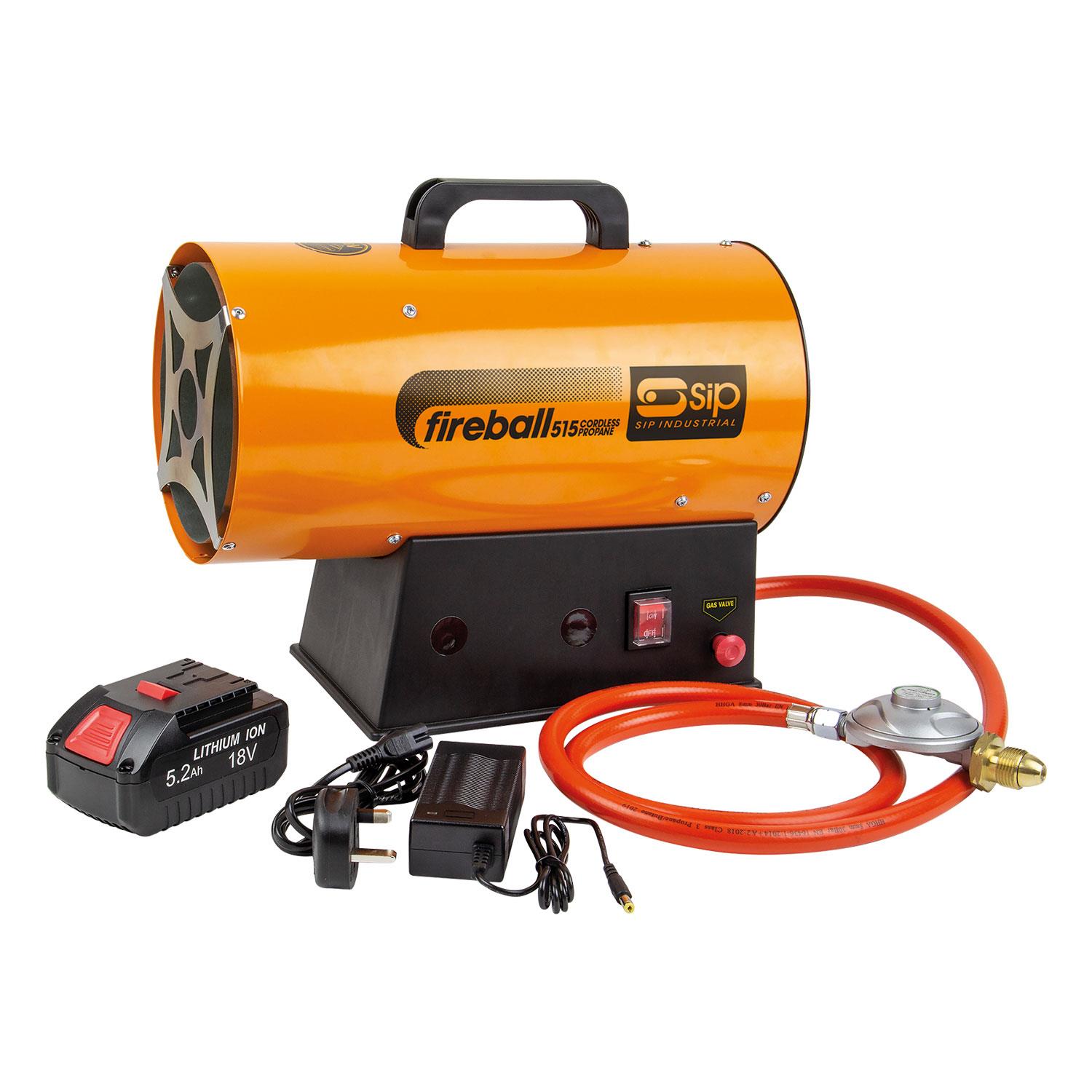 P09269  SIP Fireball Cordless Propane Heater