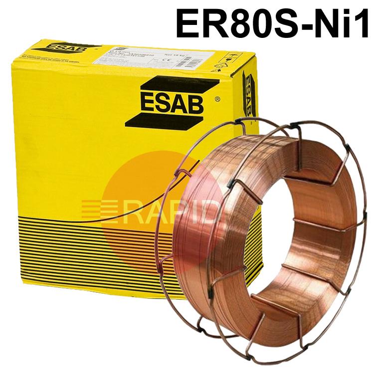 P1323107700  ESAB OK Autrod 13.23, MIG Wire, 15Kg Reel, ER80S-Ni1