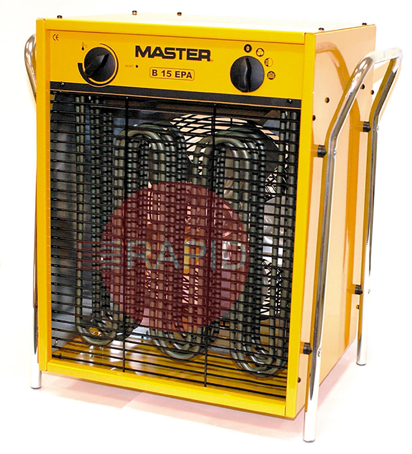 PB15EPB  Master 415 Volt Commercial Electric Fan Heater