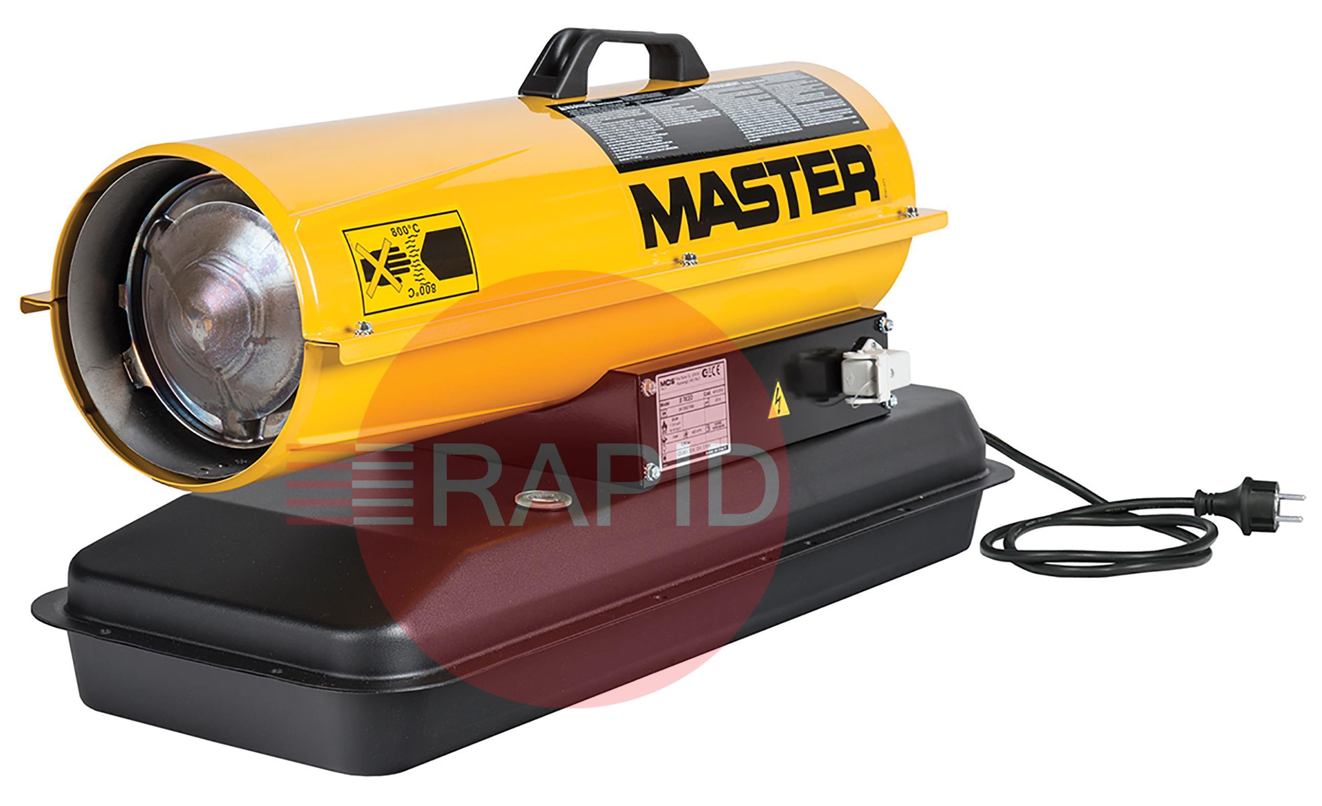 PB35240V  Master Direct Diesel Oil Heater