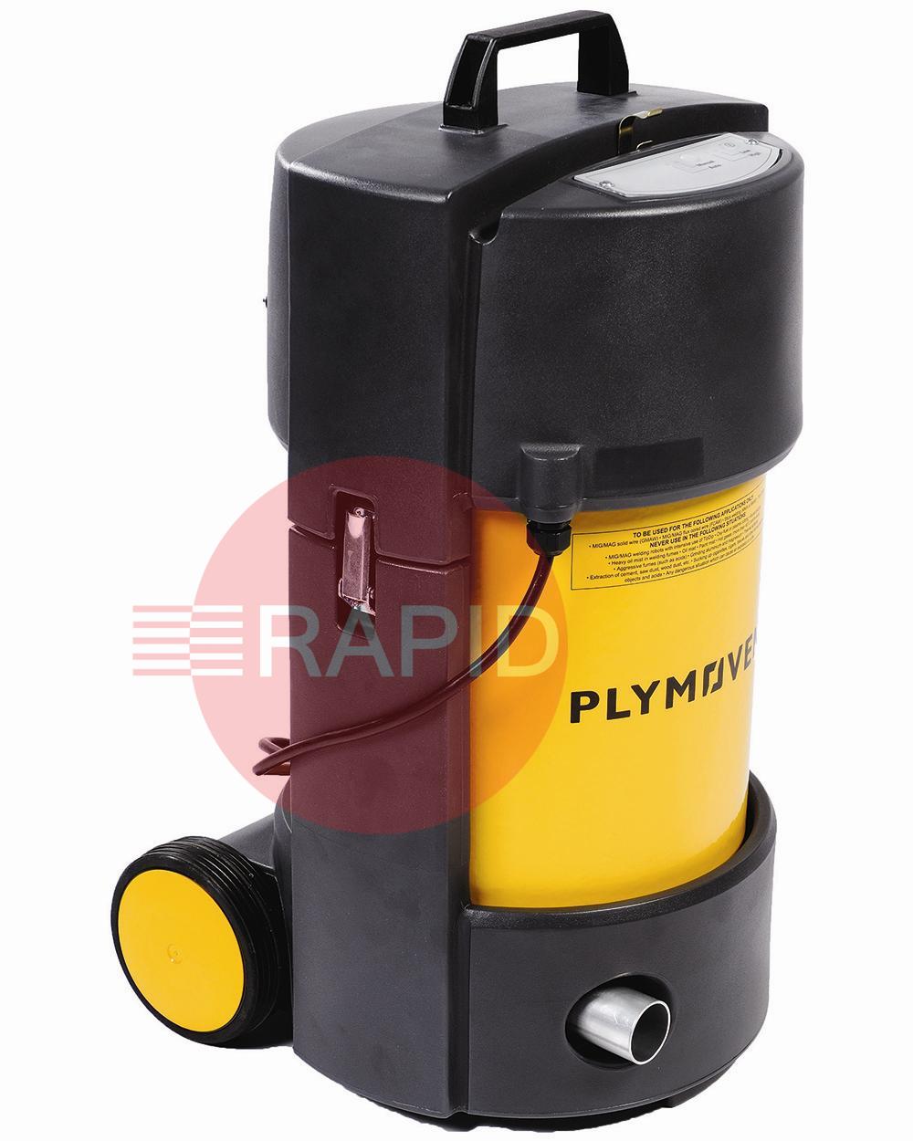PHV-W3-PKG  Plymovent PHV-W3 Portable Welding Fume Extractor with Hose Package, 230v