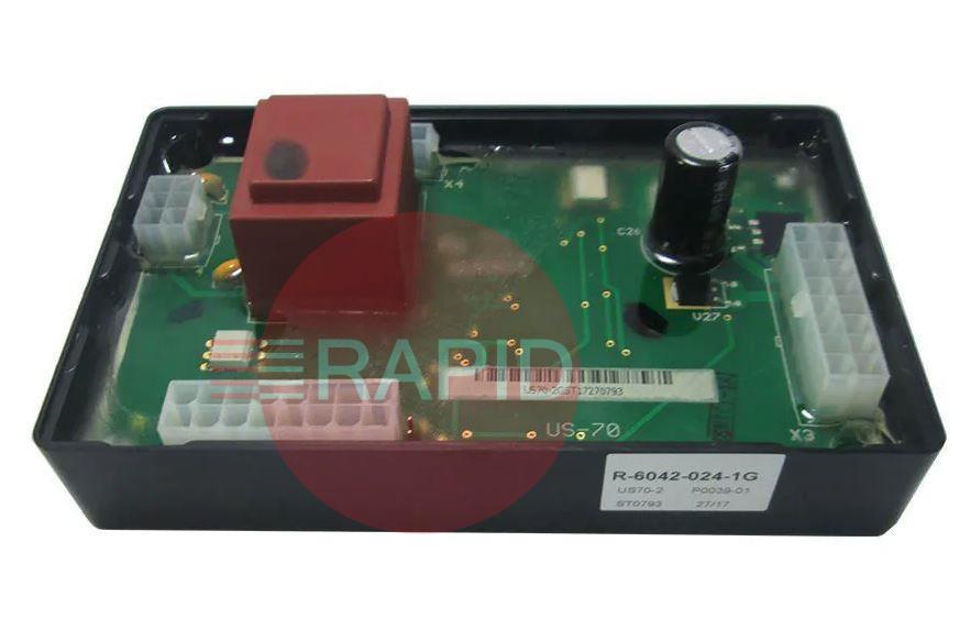 R-6042-024-1R  Lincoln Powertec Control PC Board. US-70-2