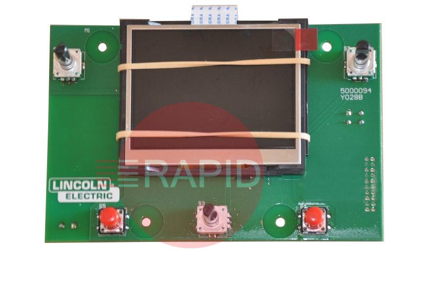 R-6042-063-1R  Lincoln Electric Speedtec 200C Front Panel Display