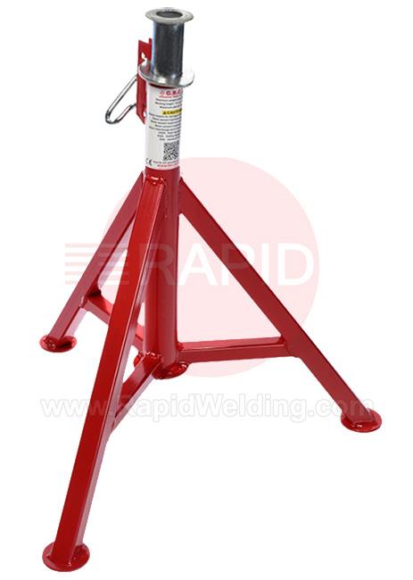 TPS300  Pipe Jack 3 Tri Fixed Leg Height Adjustable Stand (Base Only)