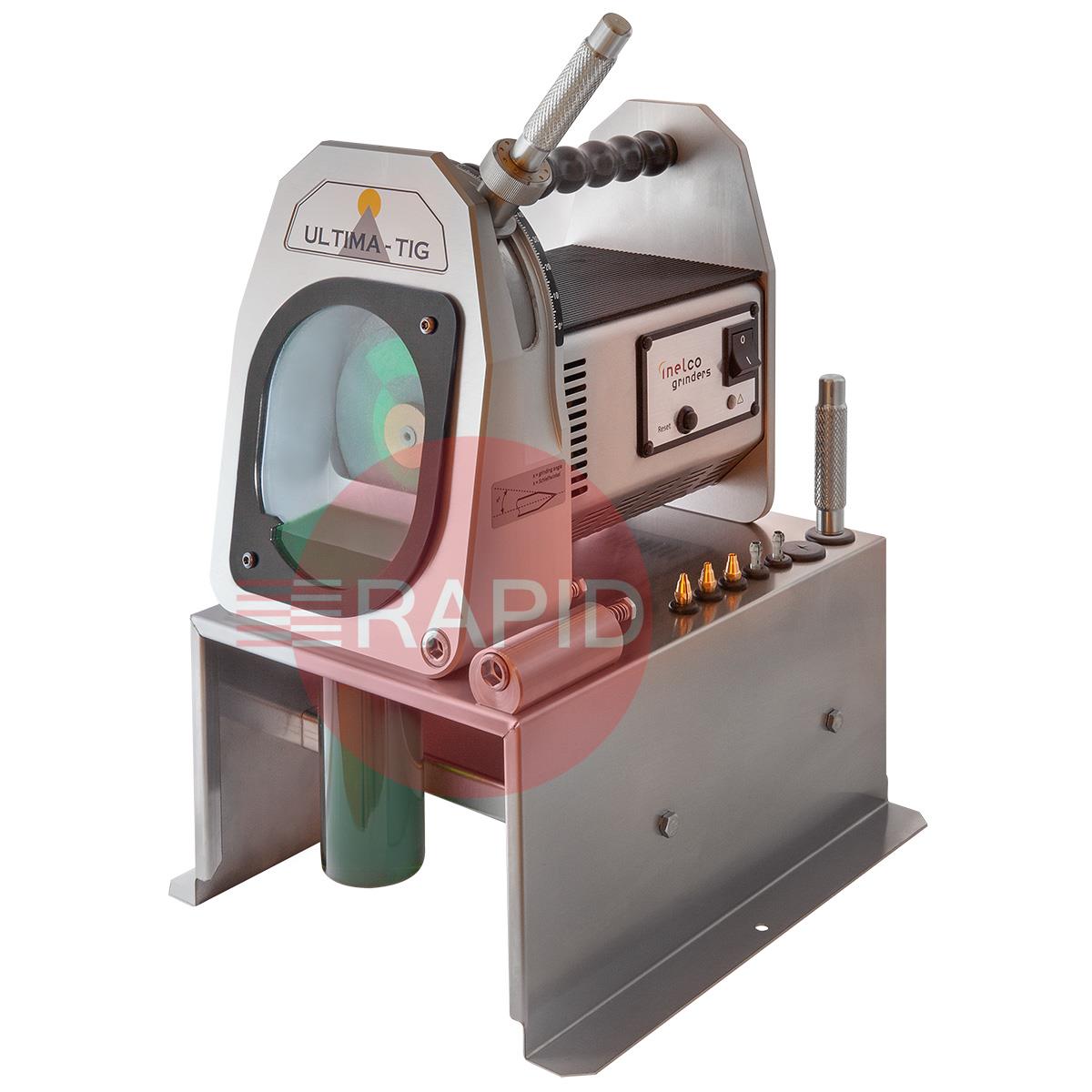 UT3001  Ultima-Tig-S Tungsten Grinder (Up to Ø 8mm). Wet Cutting System Supplied with Grinding Liquid - 110V