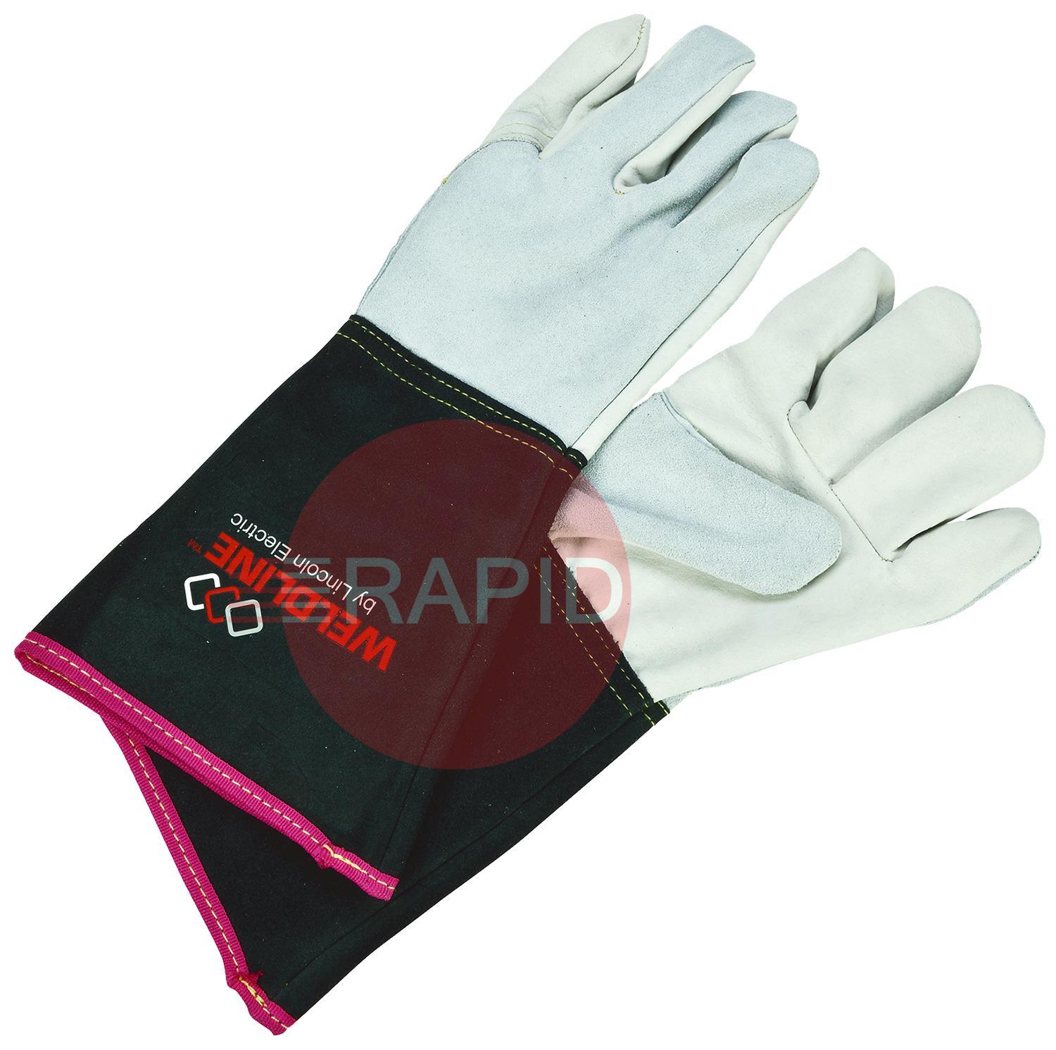 WG-MIG-1-CE-T9-L  Weldline Female MIG Universal Comfort Welding Gloves, Size 9 - EN 388: 2016, EN 407: 2004