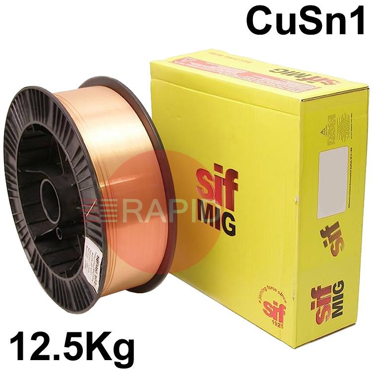 WO98081  SifMig 985, 98.5% Copper MIG Wire, 12.5Kg Reel, Cu 1898 (CuSn1)