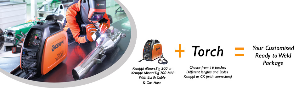 Customise your own MinarcTig 200 Package
