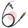 GXE223G35  Kemppi Flexlite GXe K3 223G Air Cooled 200A MIG Torch, w/ Euro Connection - 3.5m