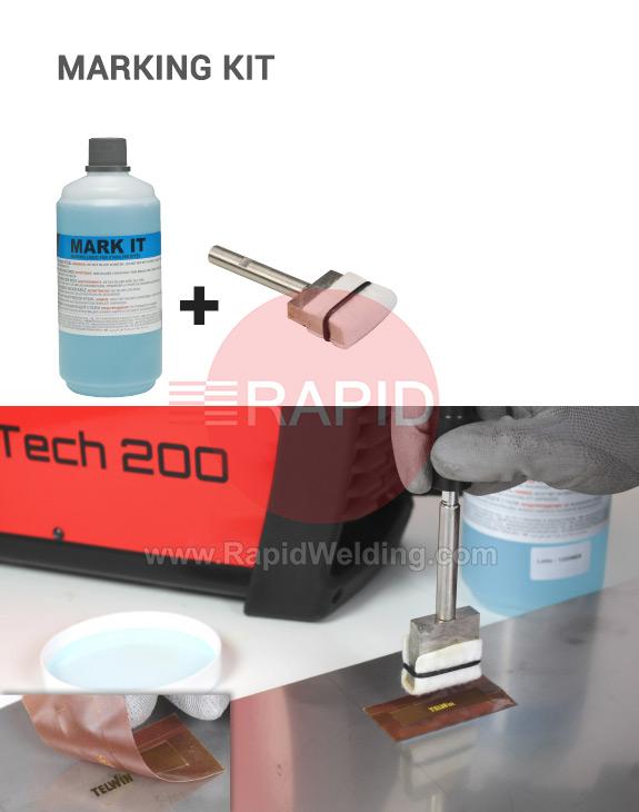 804028  Telwin Marking Kit for Cleantech 200