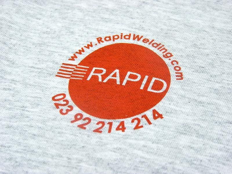PROMO4XL  Rapid Welding Grey T-Shirt - XL